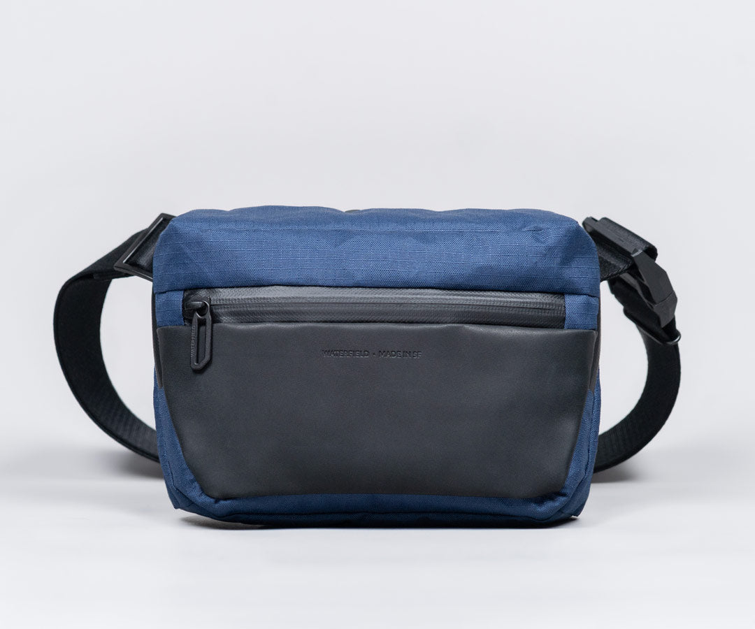 Navy EcoPak® with black leather