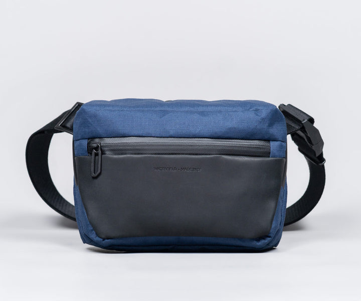 Navy EcoPak® with black leather