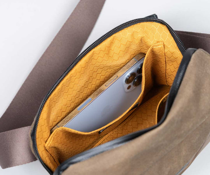 Dedicated phone pocket