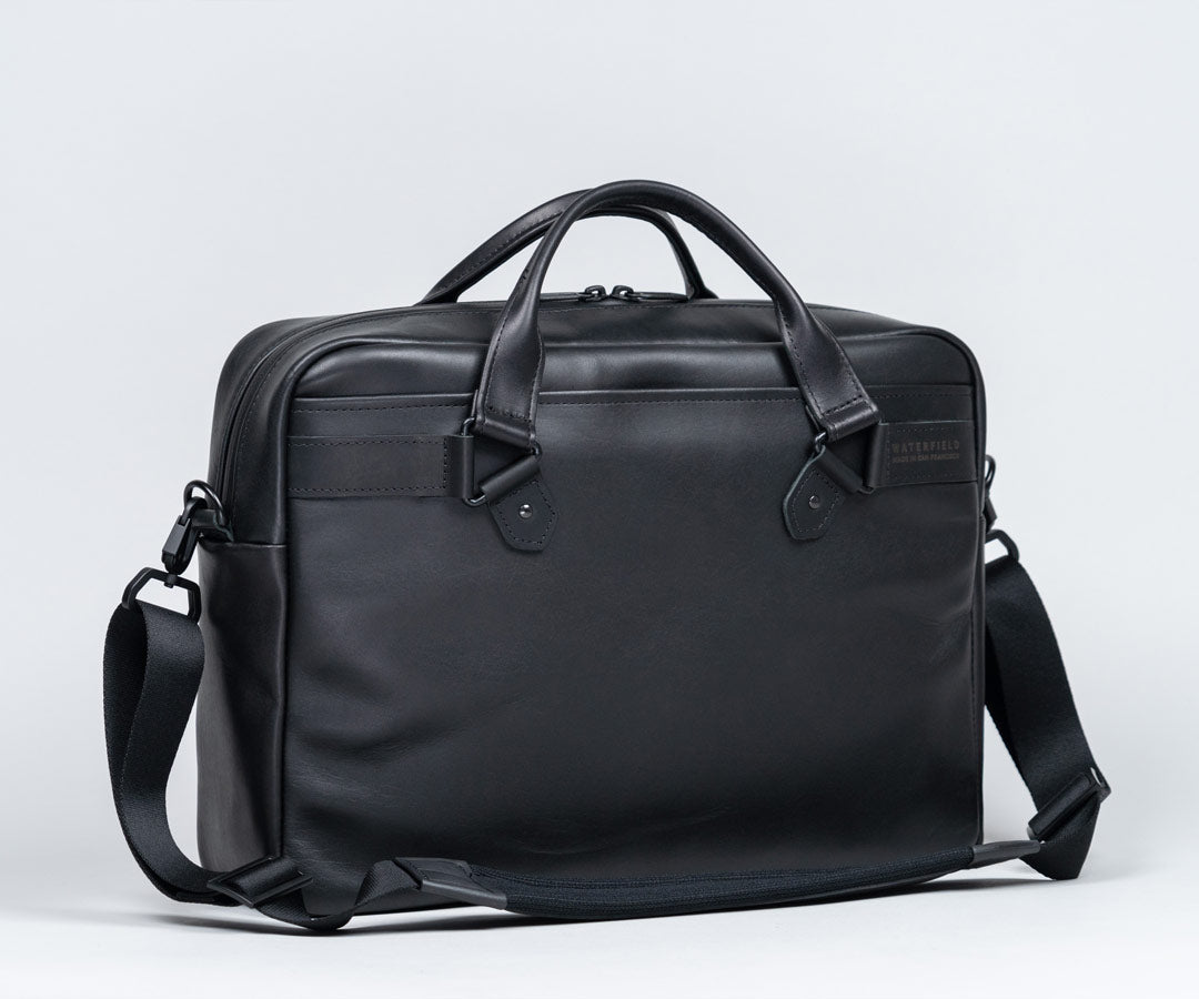 Large Expandable Executive Briefcase, Faux Leather, Lockable with Four Large Expandable Executive Briefcase, Faux Leather, Lockable with Four