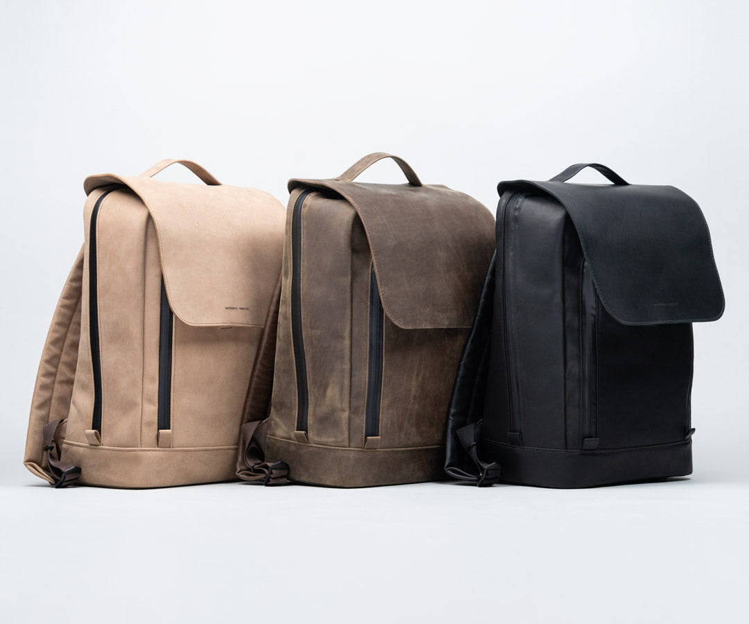 Available in three leather colors