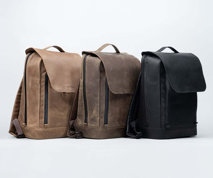 Available in three leather colors