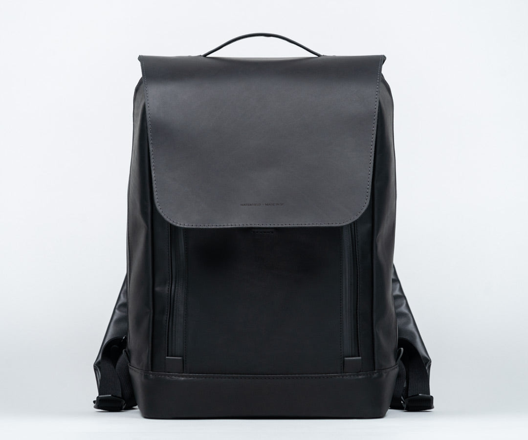 Bowery Leather Laptop Backpack, Grizzly Leather by WaterField Designs, Men's Leather Backpack, Men's Backpacks, Made in USA Backpack Bowery Leather Laptop Backpack, Grizzly Leather by WaterField Designs, Men's Leather Backpack, Men's Backpacks, Made in USA Backpack
