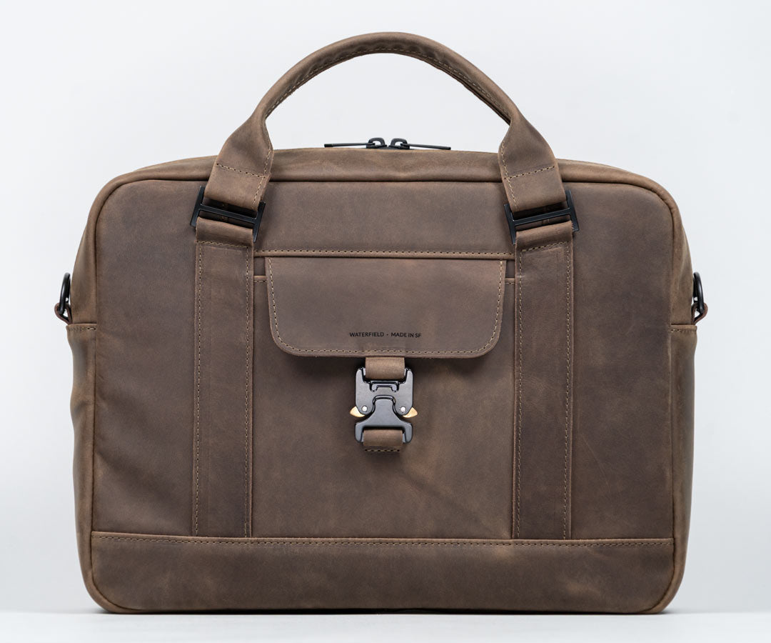 Lexington Leather Laptop Briefcase | USA Made | WaterField Designs