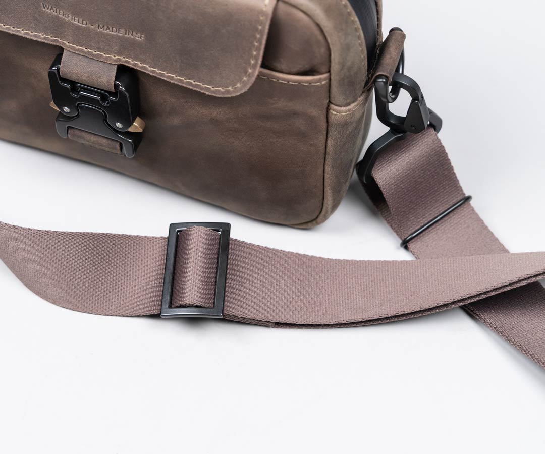 Removable, adjustable shoulder strap