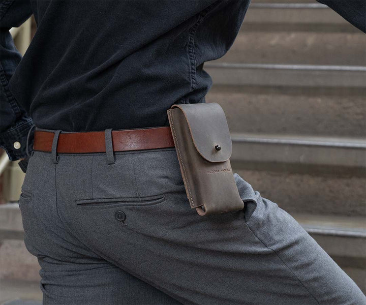 Attach to belt loops or waist bands