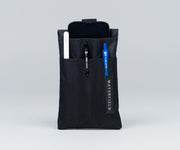 Back — two layers of pockets separate the iPhone from pens/stylus