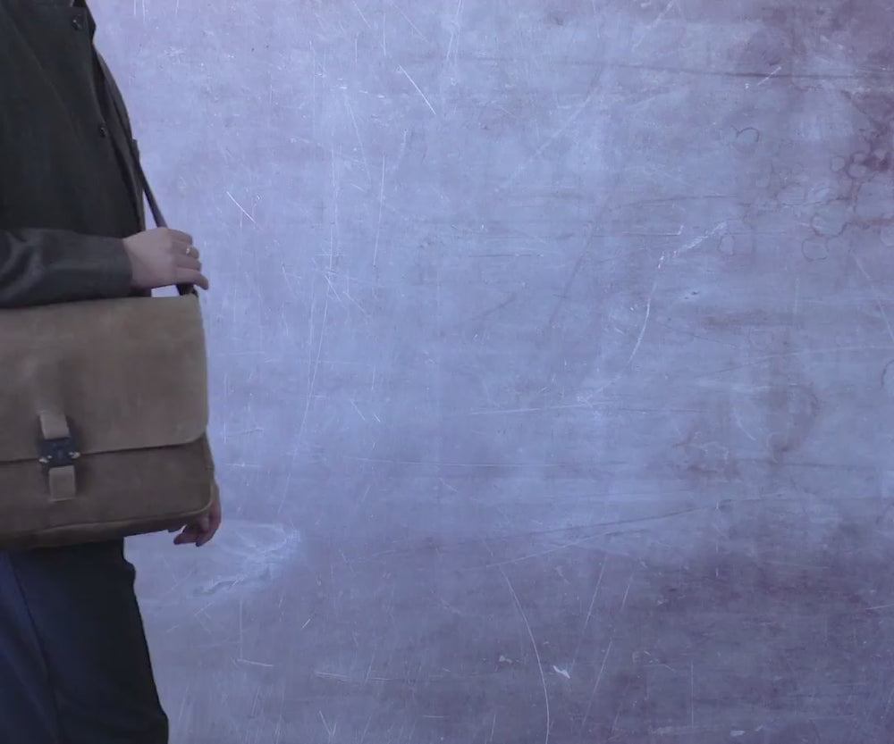 Executive Leather Messenger