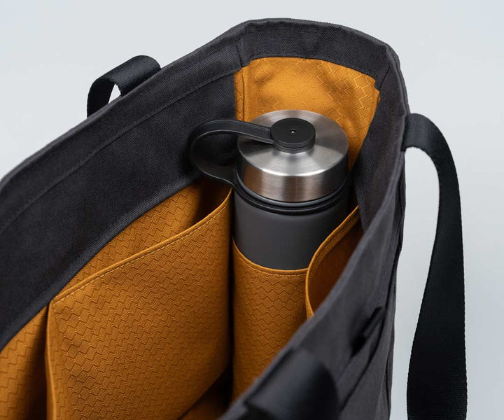 Expandable holder for large water bottles