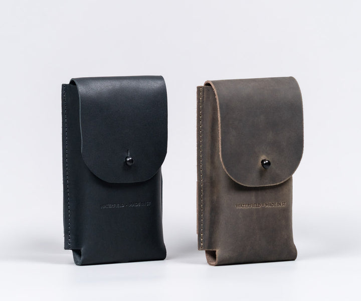 Available in Black or Chocolate leather
