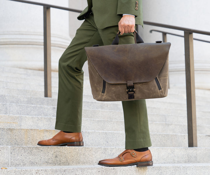 Staad Attaché Laptop Messenger Brief