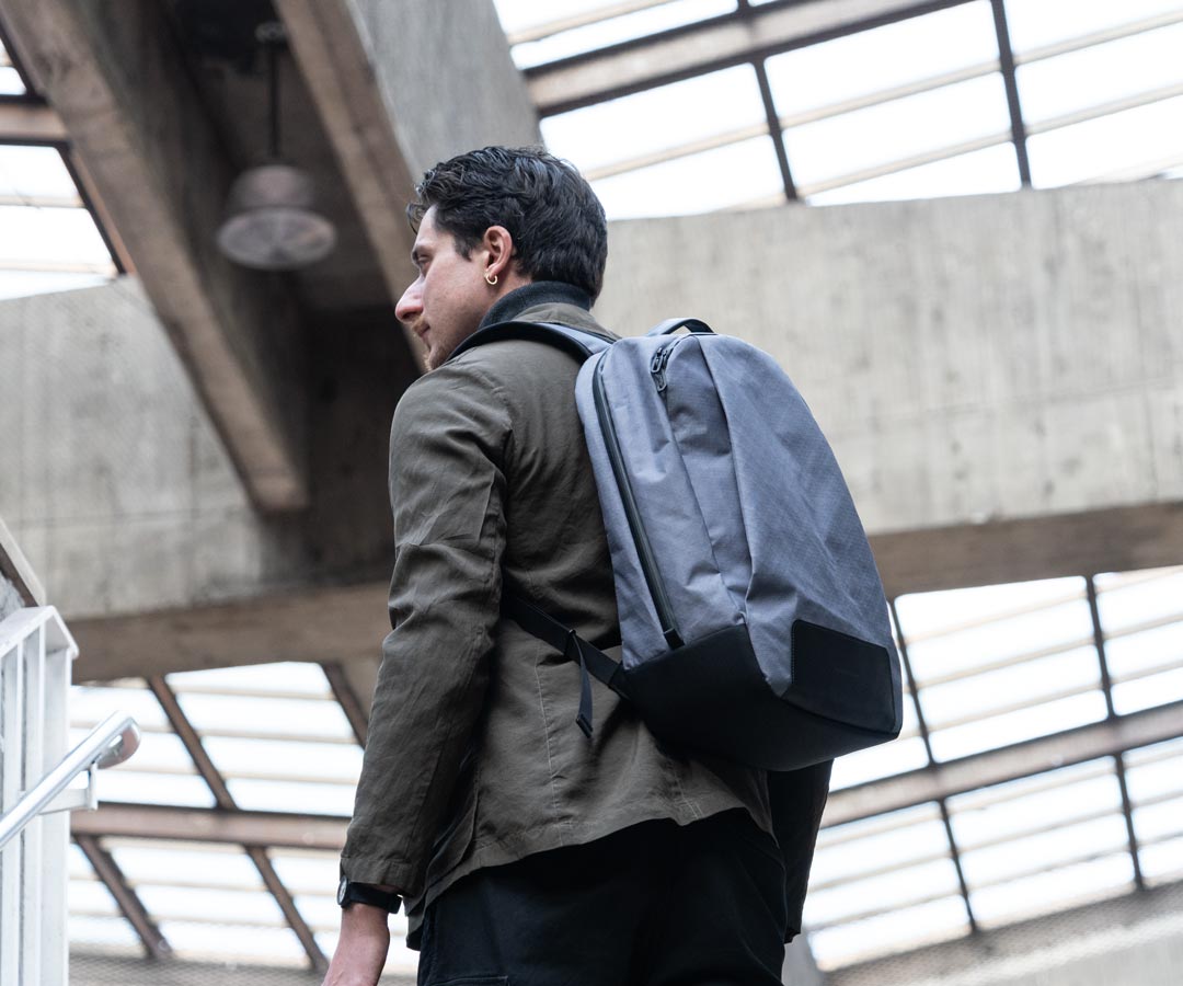 Trigo Backpack in Gray EcoPak