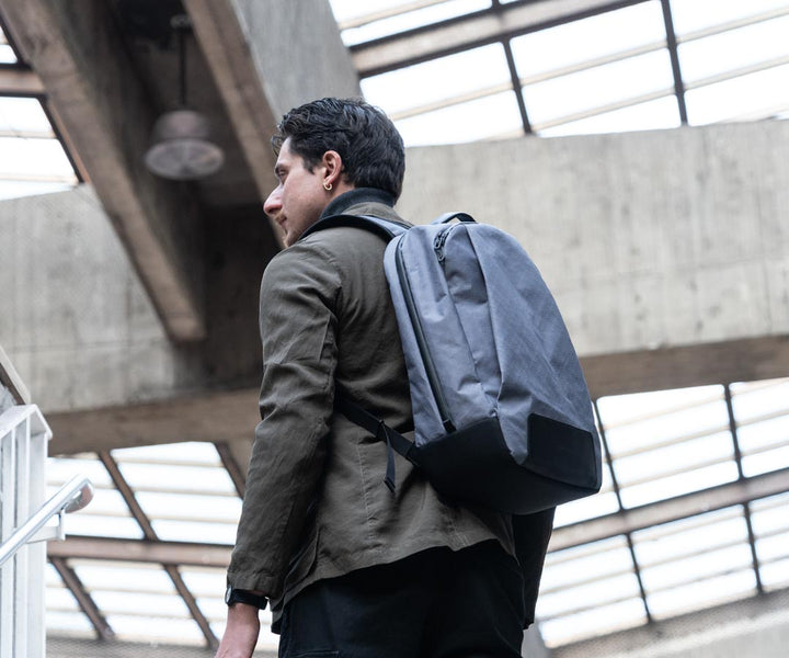 Trigo Backpack in Gray EcoPak