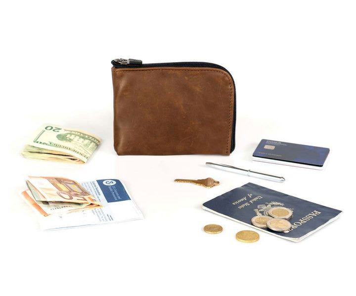 Fits Passport and foreign currency 