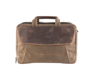 Air Porter (waxed canvas with chocolate leather)