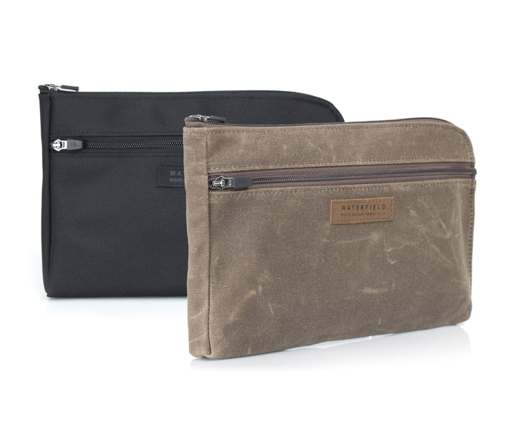 Available in matching waxed canvas or ballistic nylon in four sizes (sold separately)