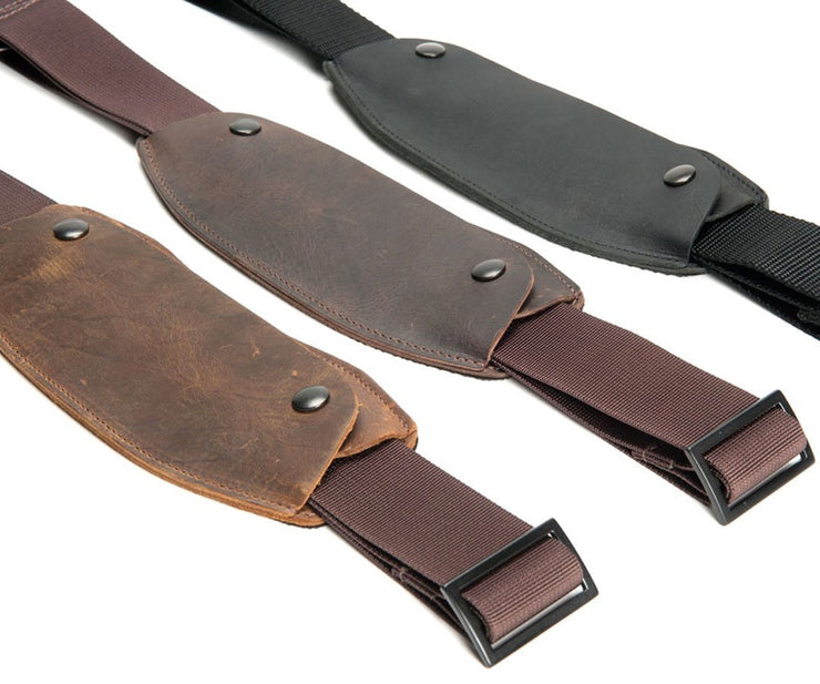 leather shoulder strap