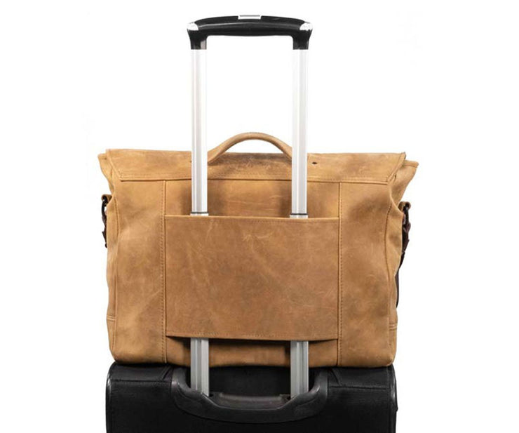 Slot for carry-on handles