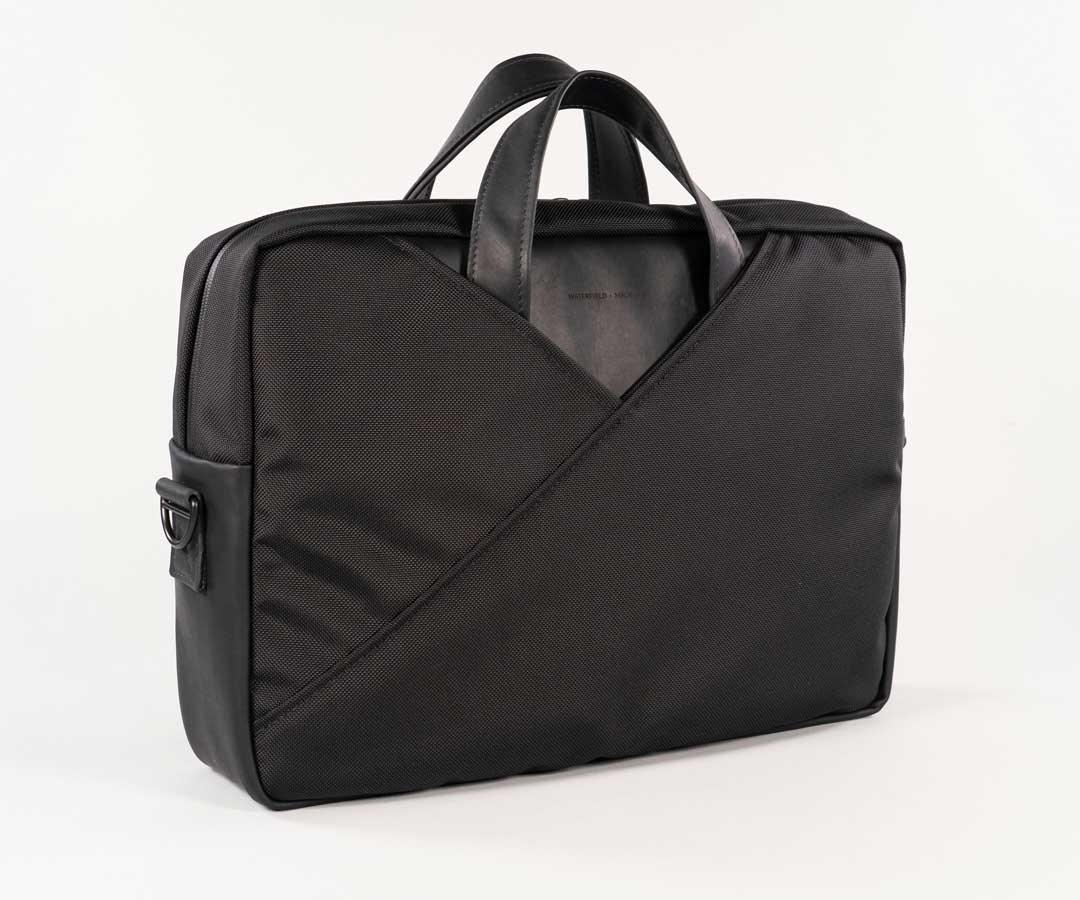 Ballistic Nylon w/ Black Leather