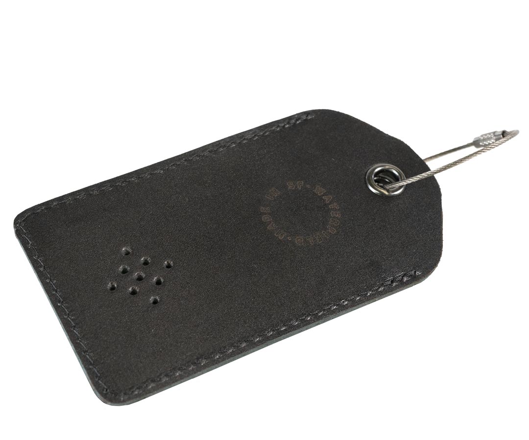 AirTag Leather Luggage Tag - Thumbnail 3