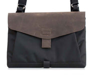 Matching strap comes in brown or black