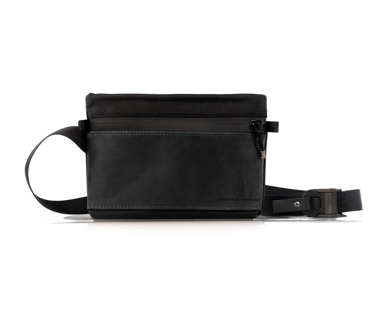 Ballistic Nylon with Black Leather