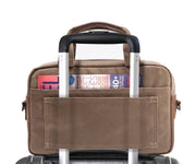 Slips onto carry-on handles