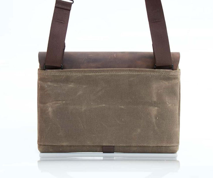 Thin back pocket for documents
