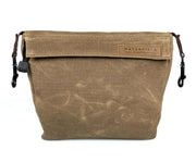 OPTIONAL Piggyback comes  in matching waxed canvas or ballistic nylon