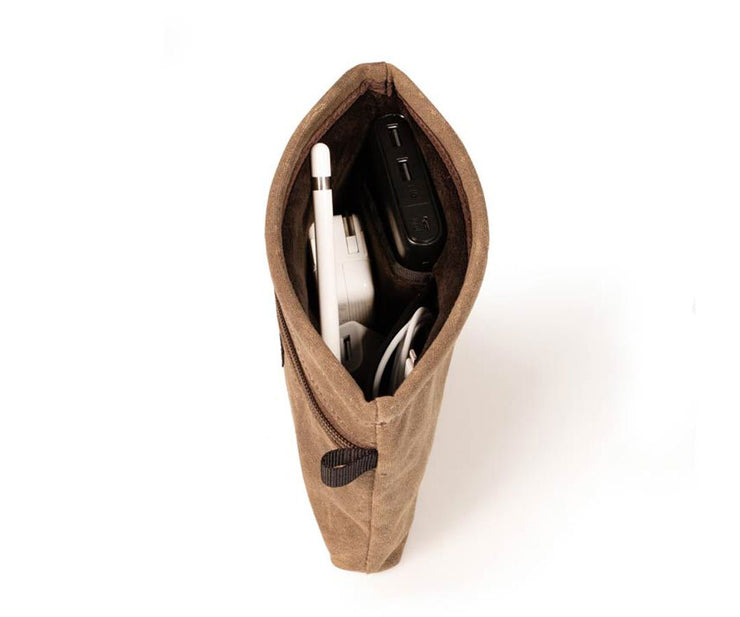 Size: Tech Pocket. Fits in hand.