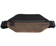 Ballistic nylon w/ Chocolate Leather