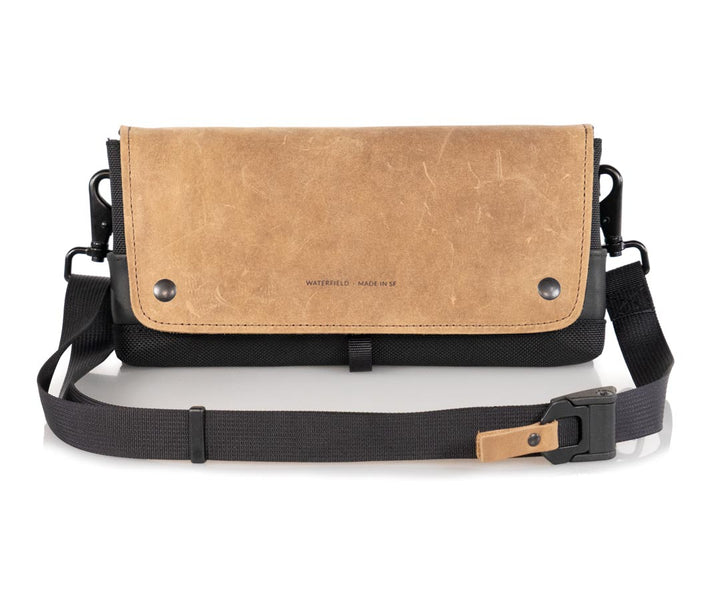 Black Sling Strap - Grizzly Leather Tab