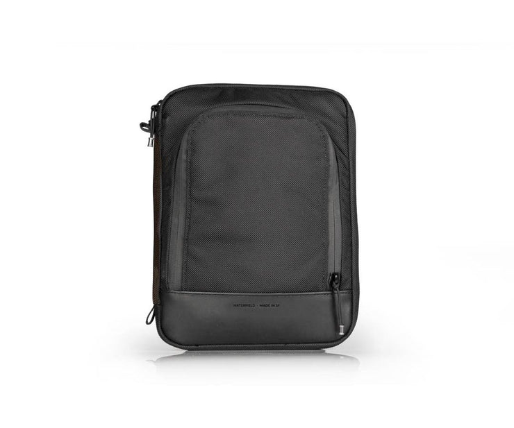 Ballistic nylon with Black Leather