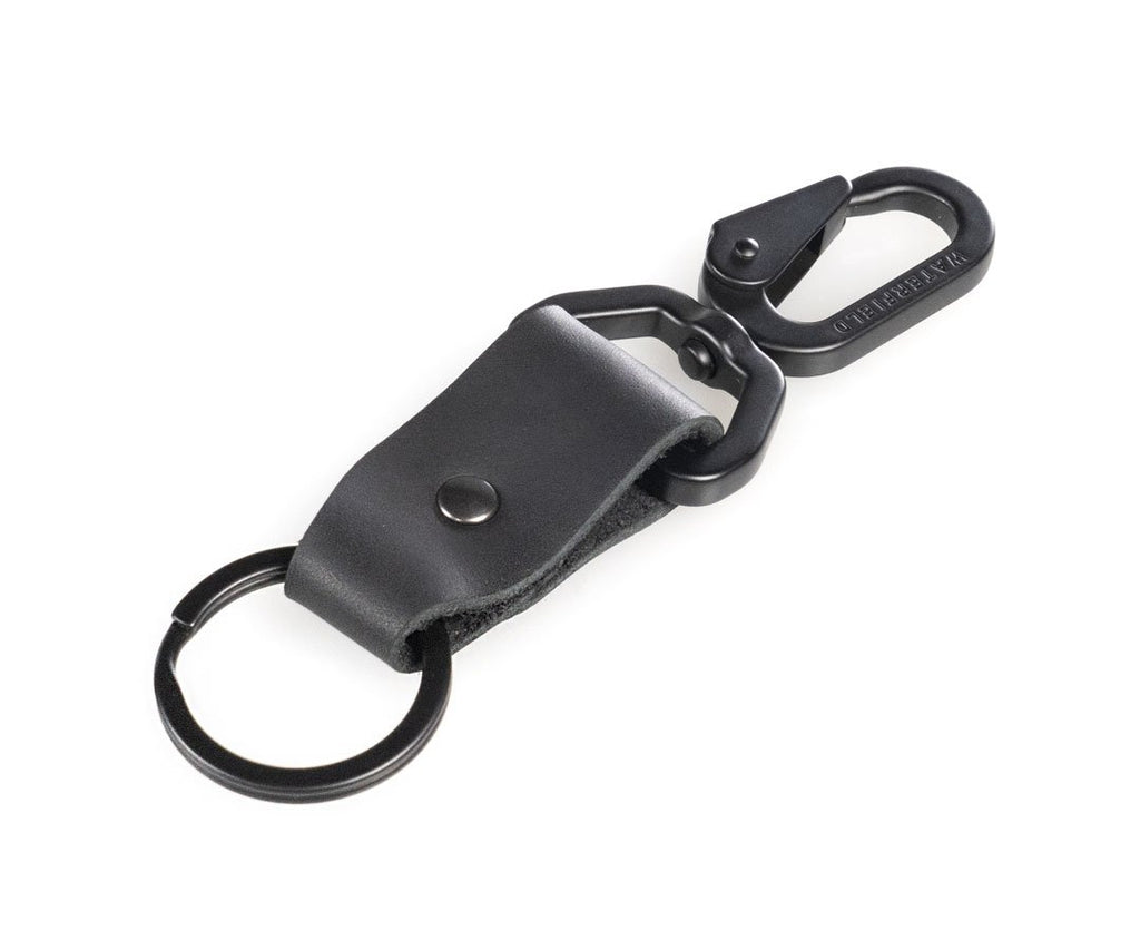 Leather Clip Keychain - Black – Cowboys and Astronauts