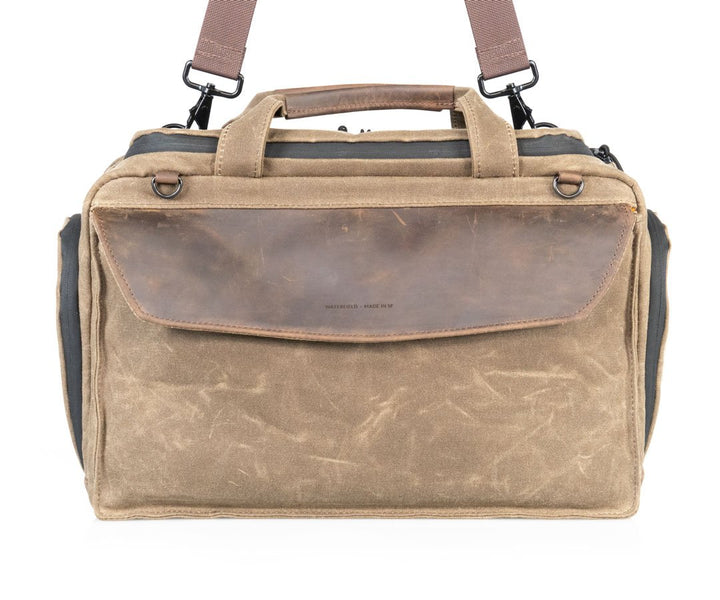 Includes removable, adjustable shoulder strap