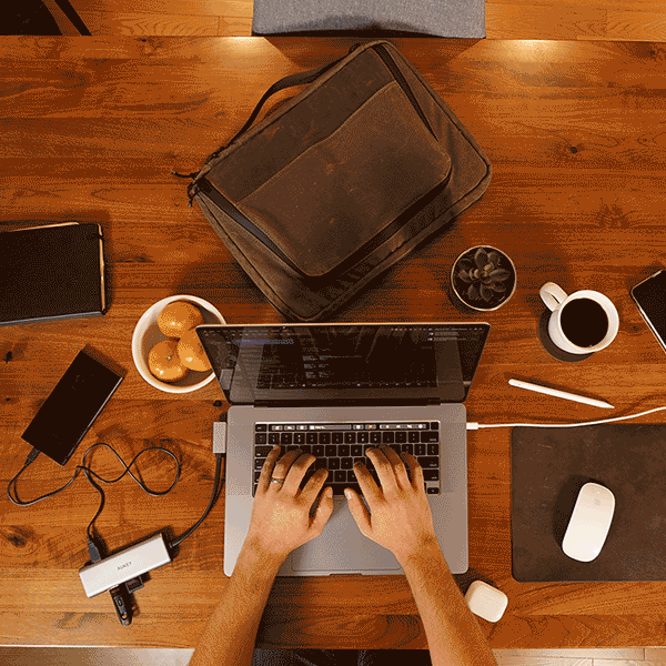 Clear your workspace quickly without making a mess