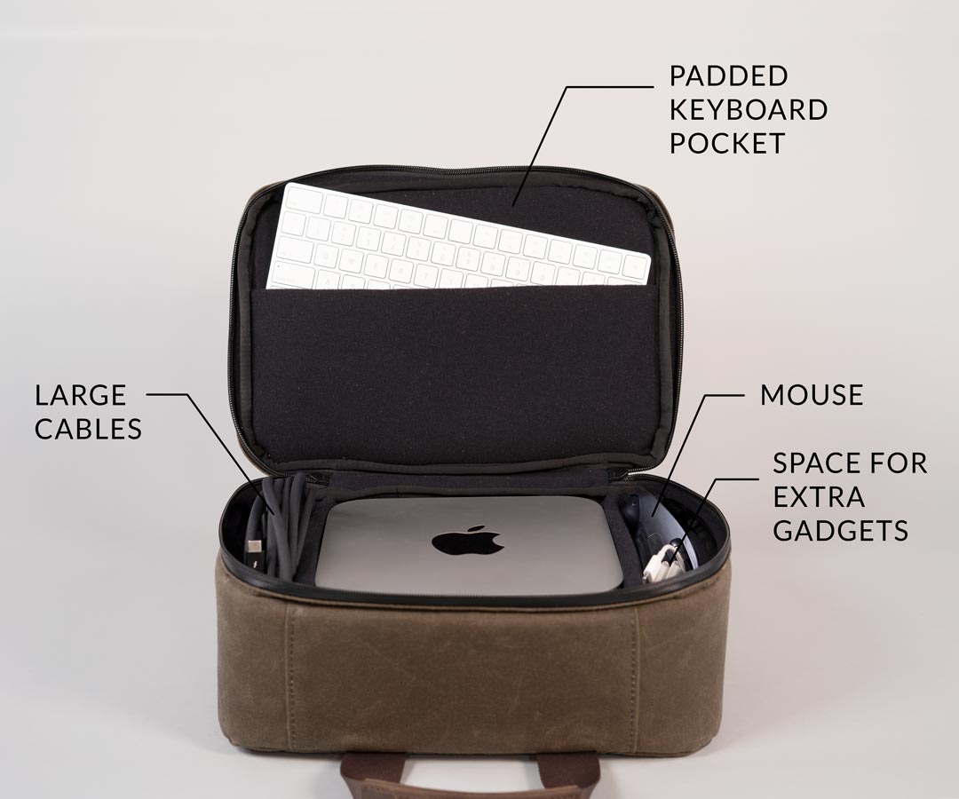 Mac Studio Travel Bag 2024 USA Made WaterField Designs