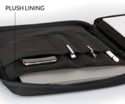 Keeps laptops and tablets from minor scratches