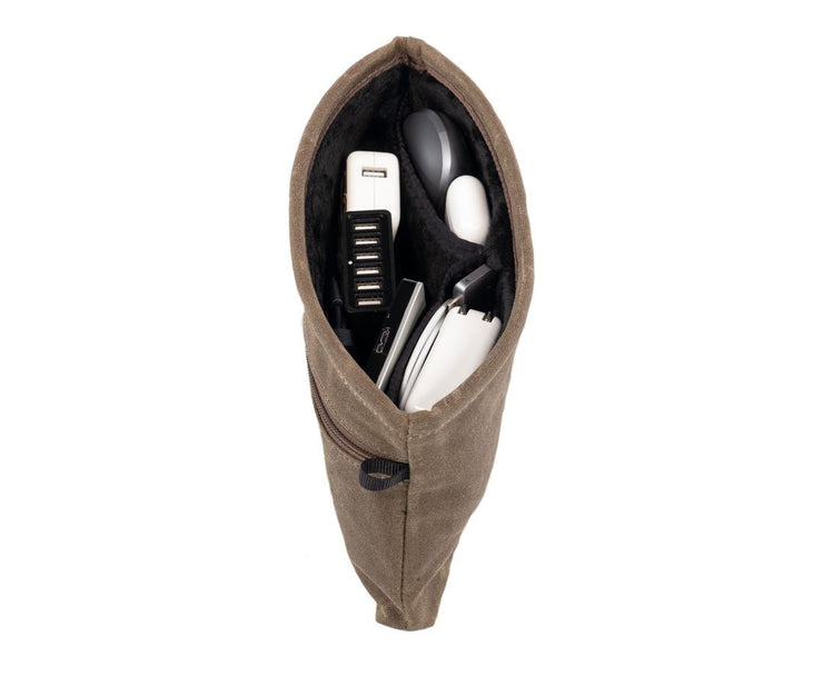 Size: Tech Pocket Plus holds more gadgets