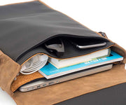 MacBook fit in the built-in padded compartment