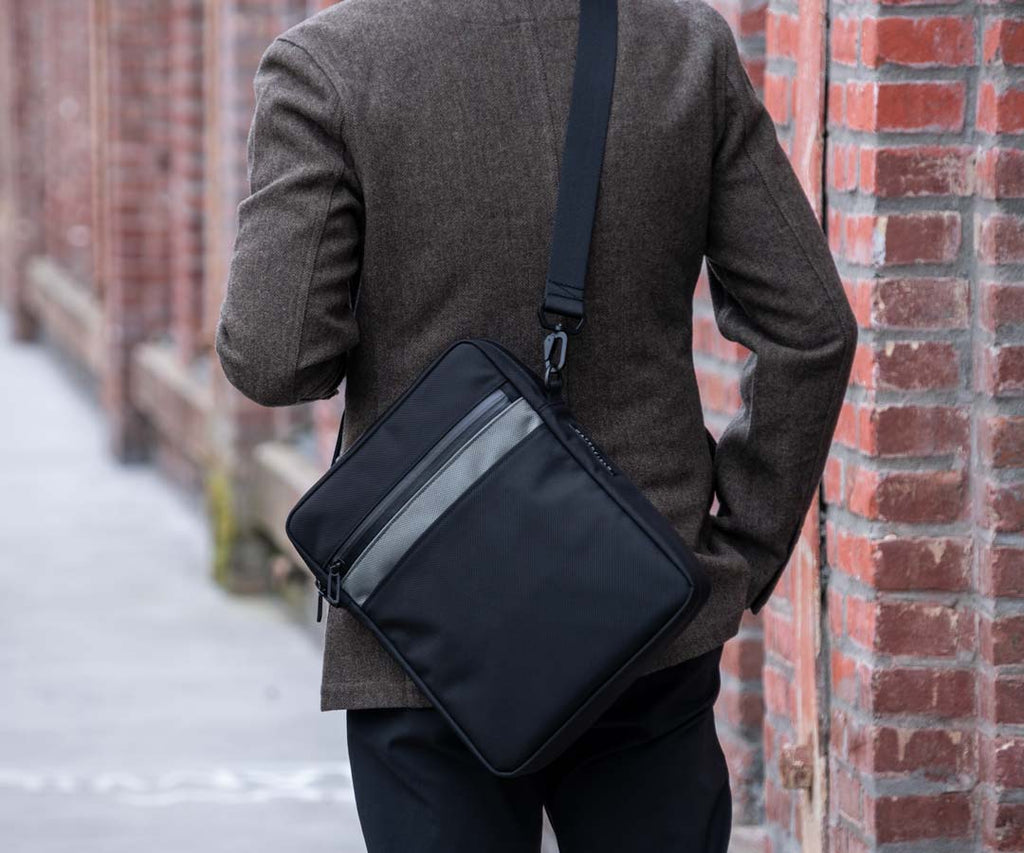 Crossbody Bag Fits 12inch iPad Shoulder Messenger Bags Male