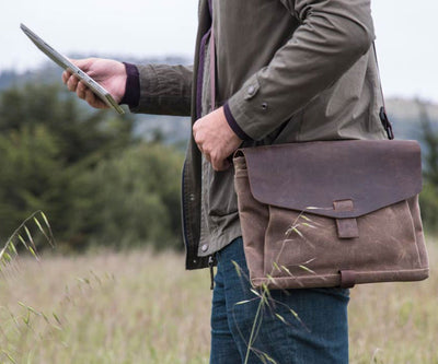 Waterfield Bolt Crossbody Leather Laptop Bag Review — $199 