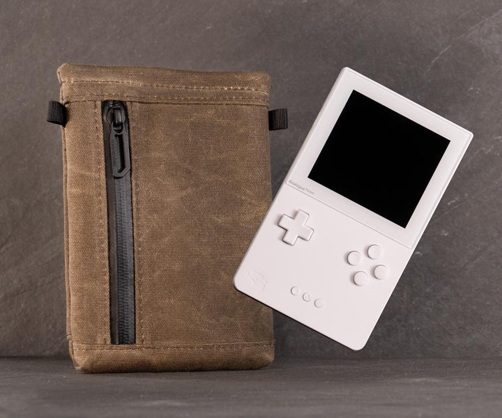 NEW! Analogue Pocket Pouch in Waxed Canvas