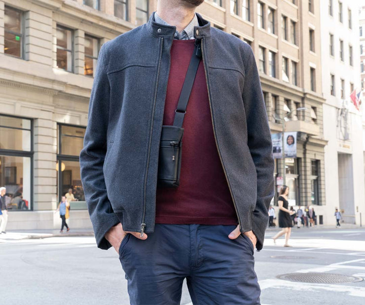 Marqui size is compact enough to wear under jackets