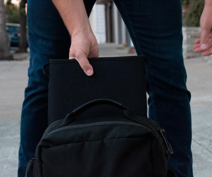 Protects your MacBook Pro when inserted in other bags