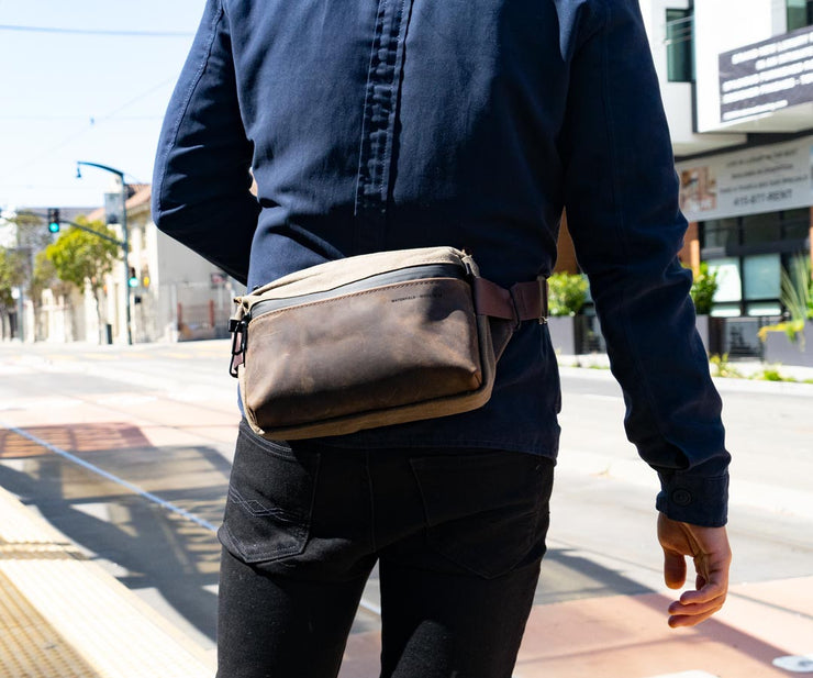 Also available hip bag style