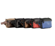 In five full-grain leather colors