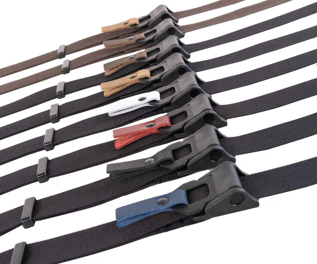 Sling Straps w/ Leather tabs  1" size only