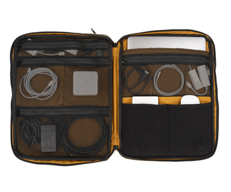 For organizing tech gear and 16-inch laptops