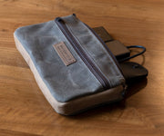 Padded Gear Pouch Waxed Canvas